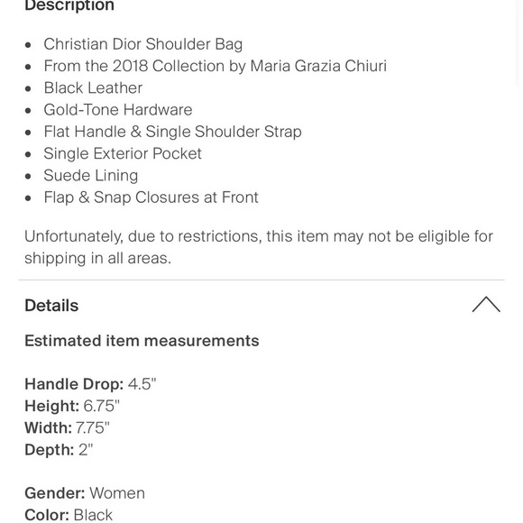 Christian Dior Saddle Bag - Picture 16 of 16